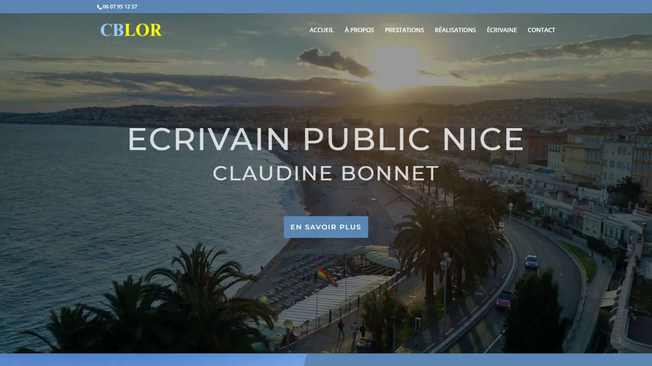 Site d'une écrivaine publique