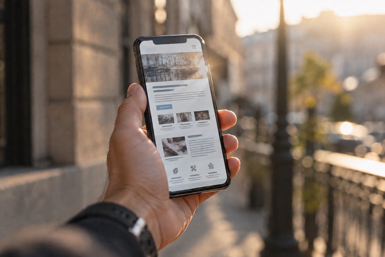 Site internet illisible sur téléphone, signal d'une refonte nécessaire